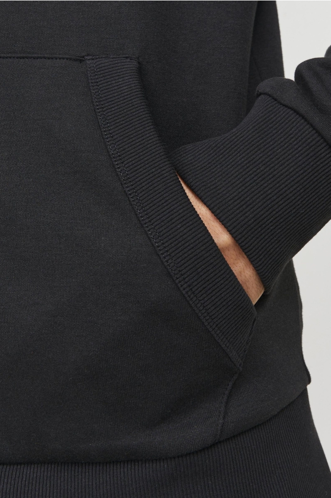 JJEPAULOS SWEAT ZIP NOOS 12250737 Black
